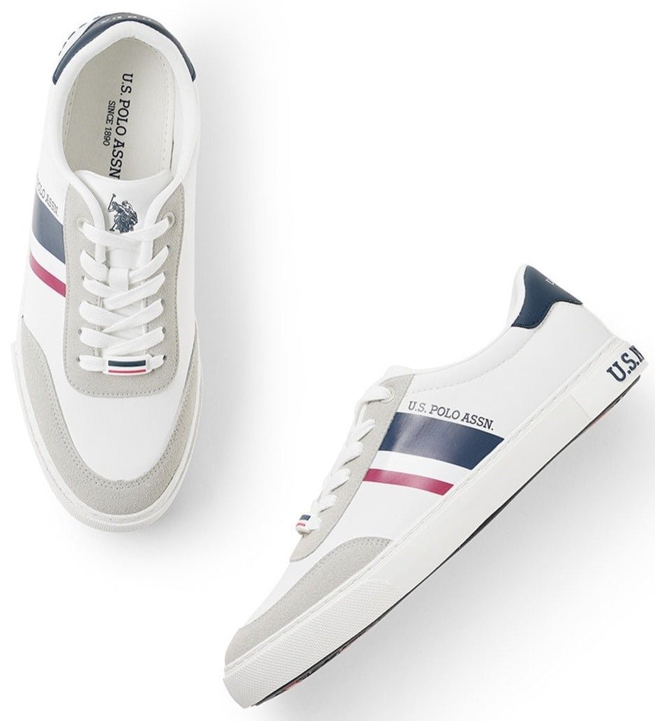U.S. POLO ASSN. Men Krister Logo Print Lace-Up - Footcourt Egypt