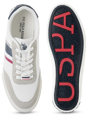 U.S. POLO ASSN. Men Krister Logo Print Lace-Up - Footcourt Egypt