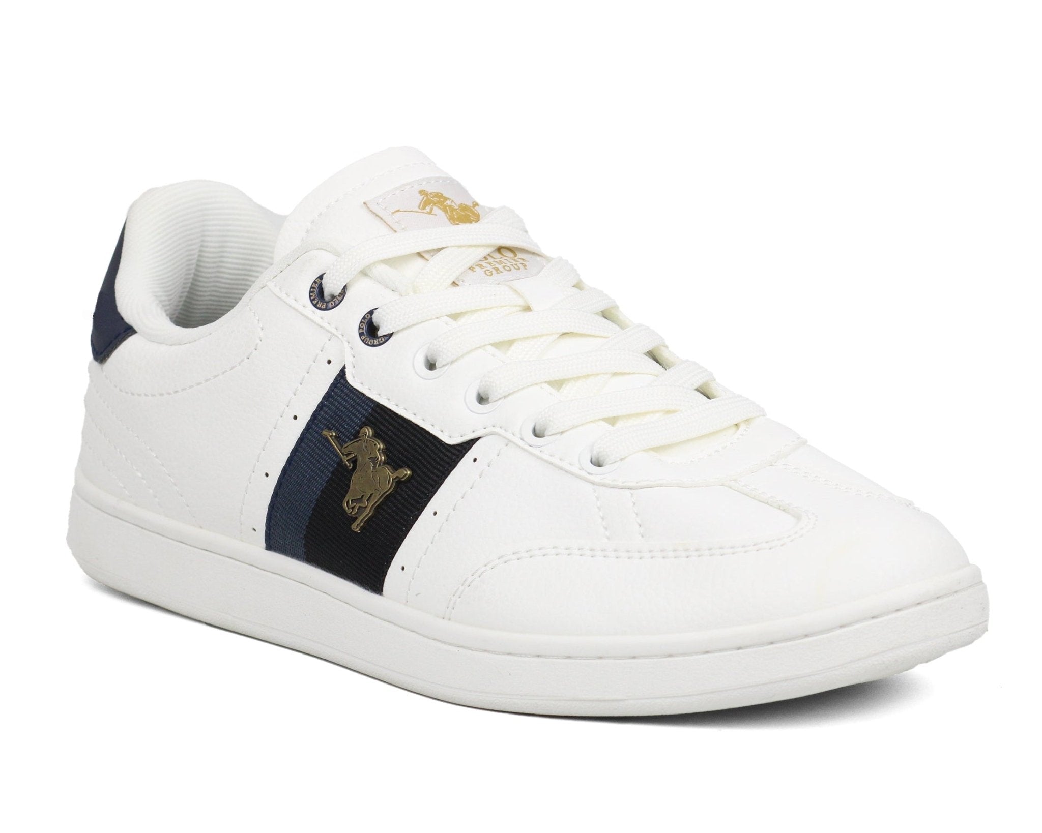 POLO Premier Group Blanco Sneakers - Footcourt Egypt