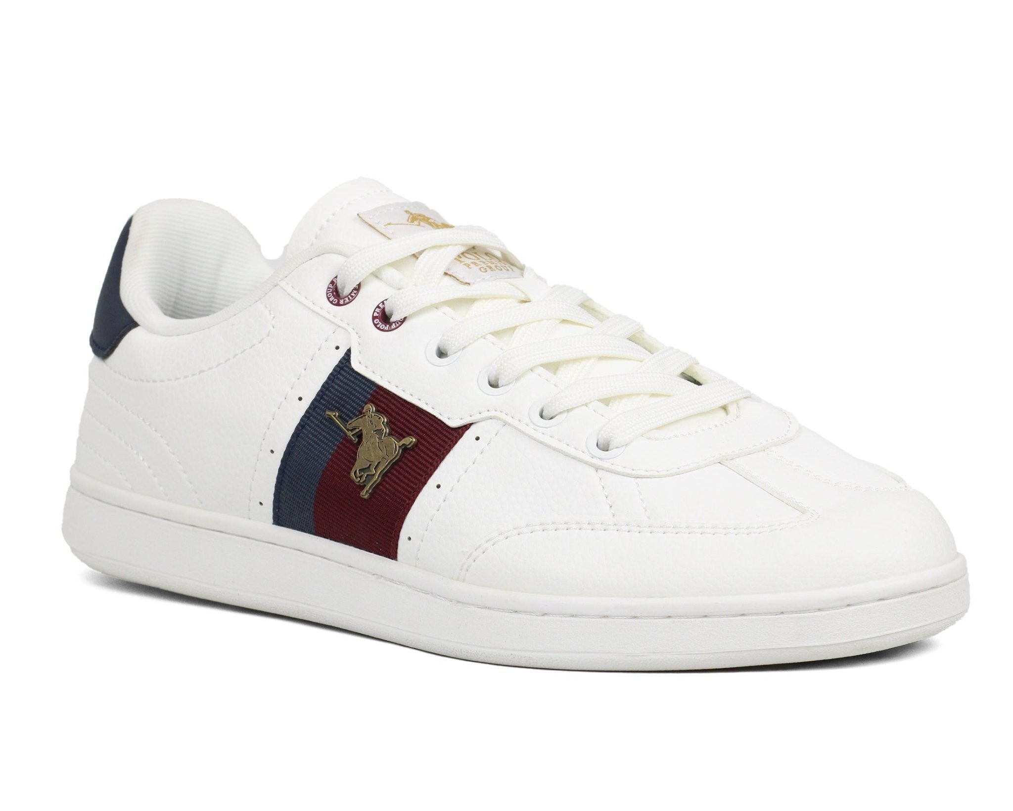 POLO Premier Group Blanco Sneakers - Footcourt Egypt