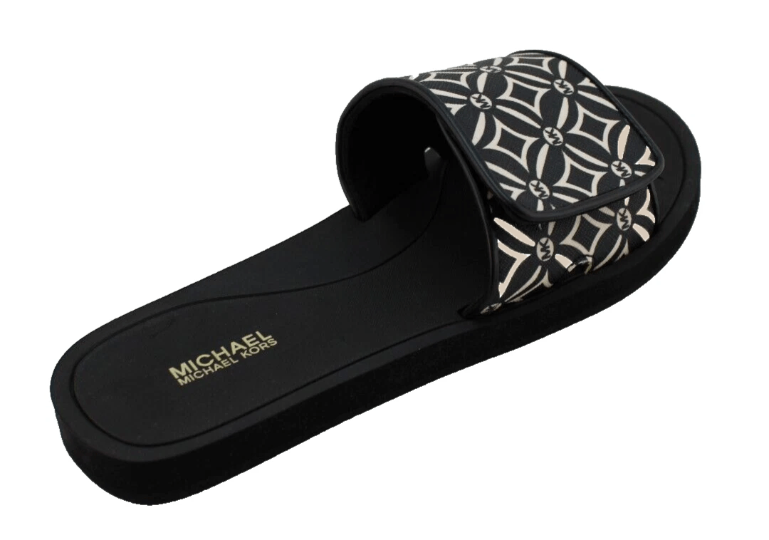 Michael Kors Eli Marissa Logo Slide Sandal - Footcourt Egypt