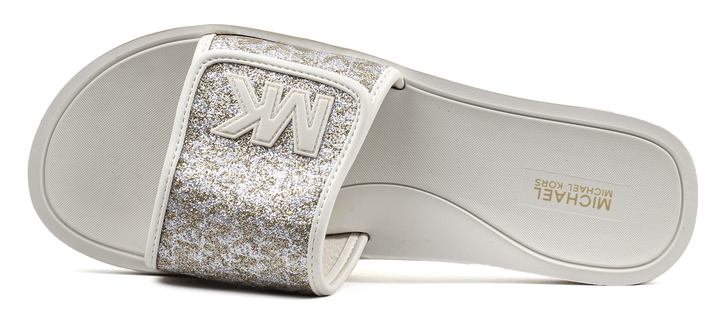 Michael Kors MK Logo Chain Mesh Slide A - Footcourt Egypt