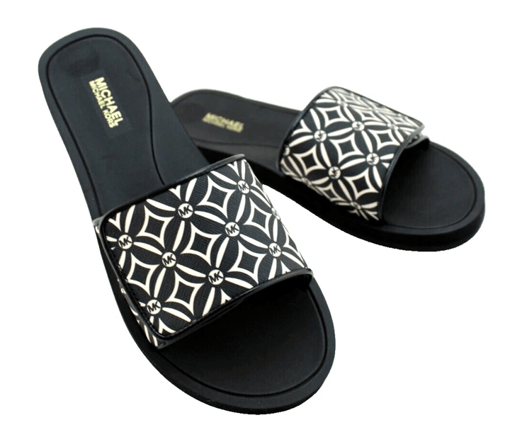 Michael Kors Eli Marissa Logo Slide Sandal - Footcourt Egypt