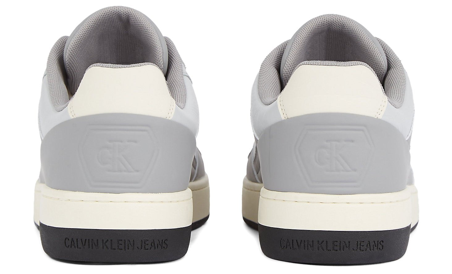 Calvin Klein Faux Leather Trainers - Footcourt Egypt