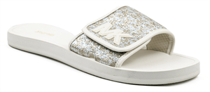 Michael Kors MK Logo Chain Mesh Slide A - Footcourt Egypt