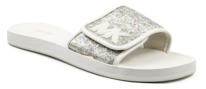 Michael Kors MK Logo Chain Mesh Slide A - Footcourt Egypt