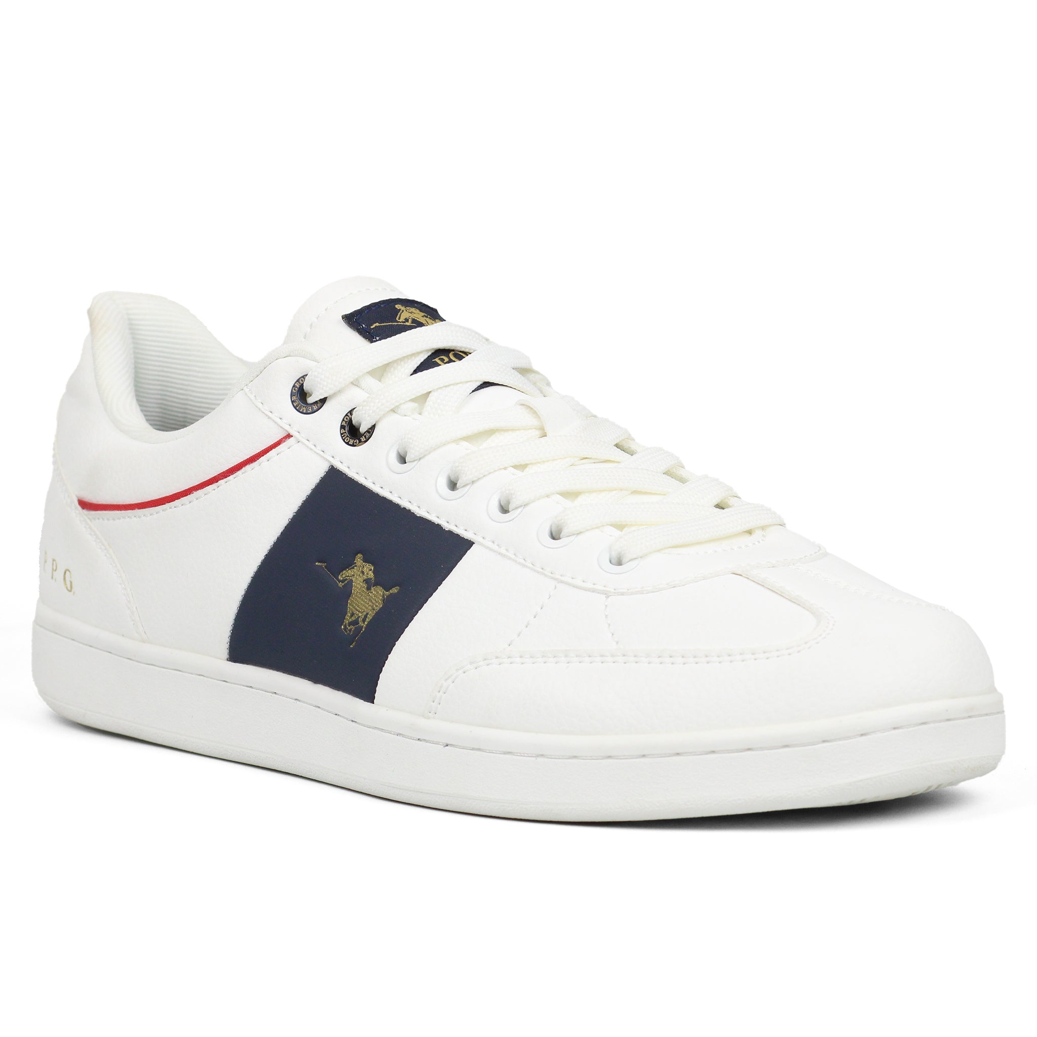 POLO Premier Group Blanco Sneakers - Footcourt Egypt