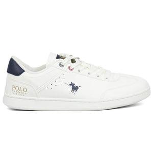 POLO Premier Group Blanco Sneakers - Footcourt Egypt