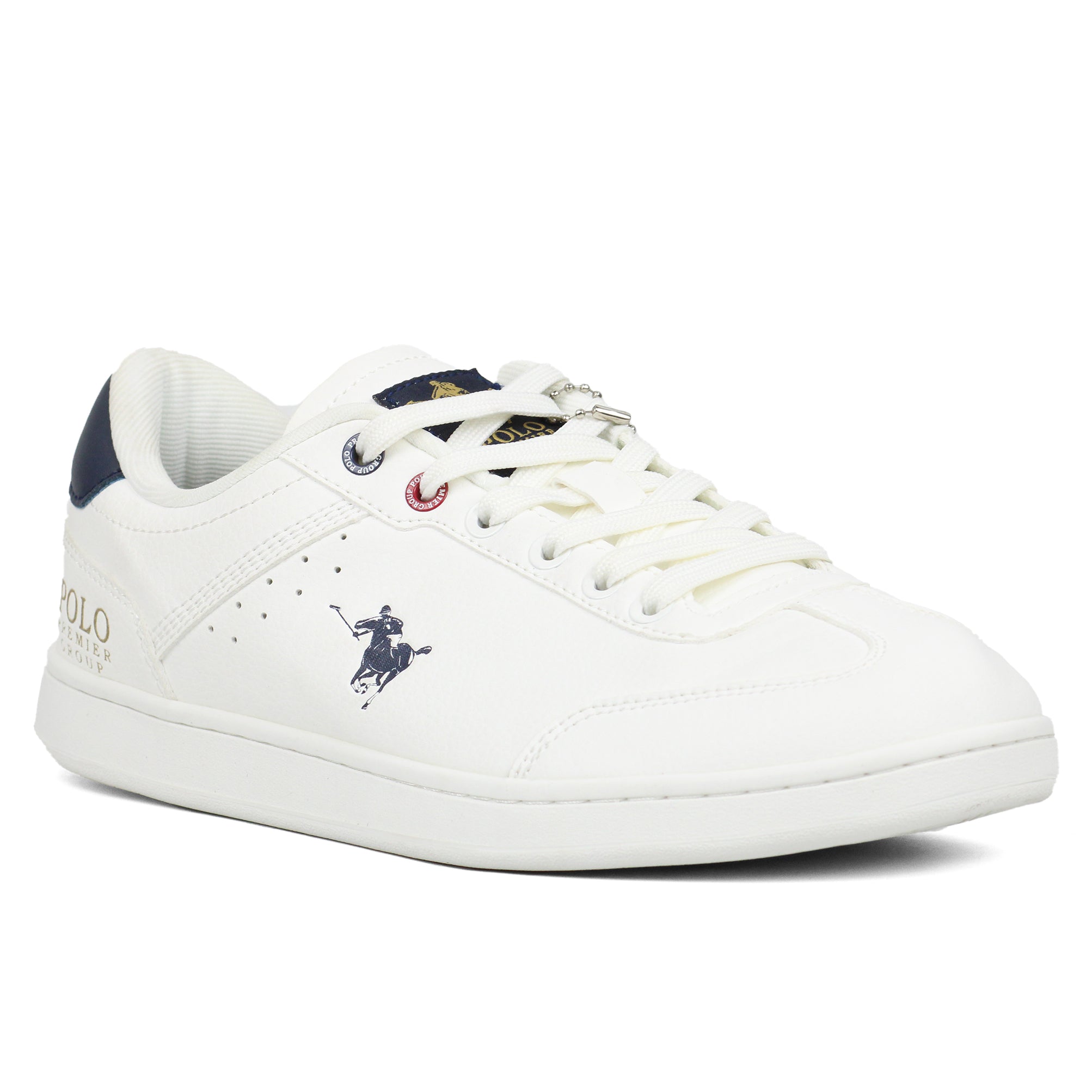 POLO Premier Group Blanco Sneakers - Footcourt Egypt
