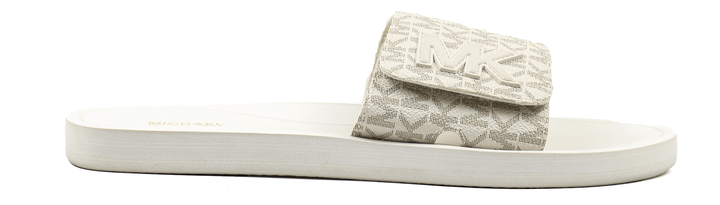 Michael Kors MK Logo Chain Mesh Slide B - Footcourt Egypt