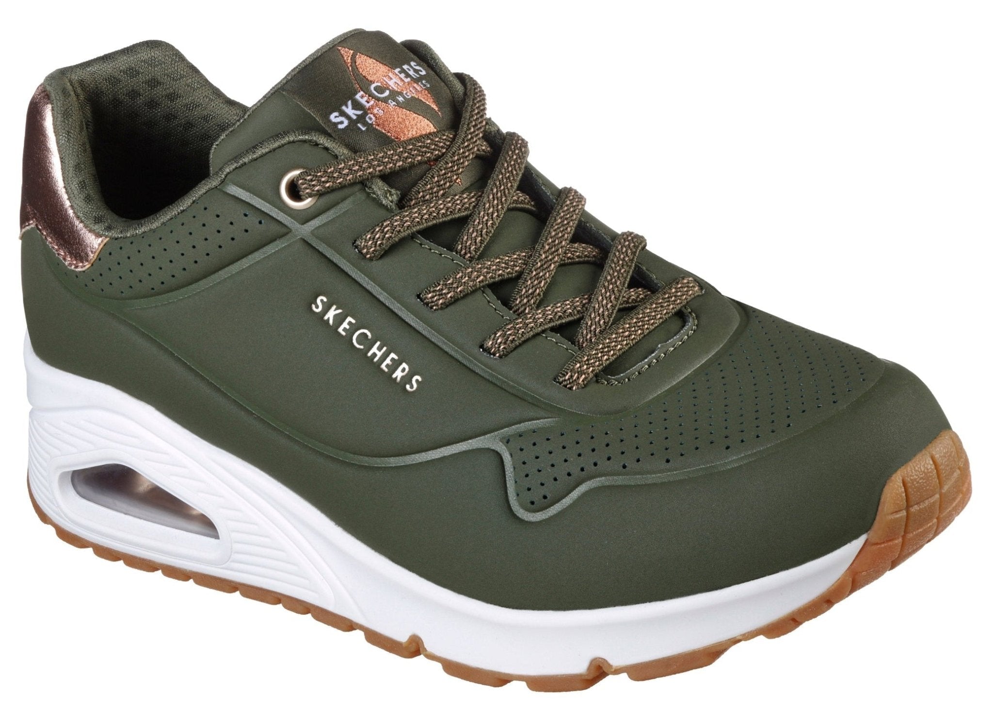 Skechers Uno Shimmer Away Sneakers - Footcourt Egypt
