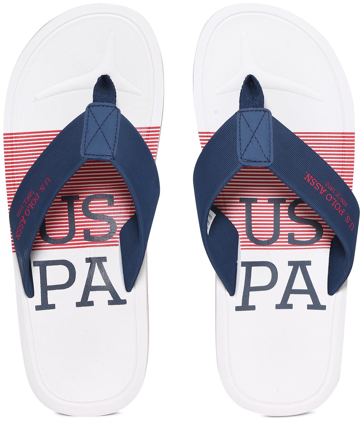U.S. Polo Assn. Flip - Flops For Men - Footcourt Egypt