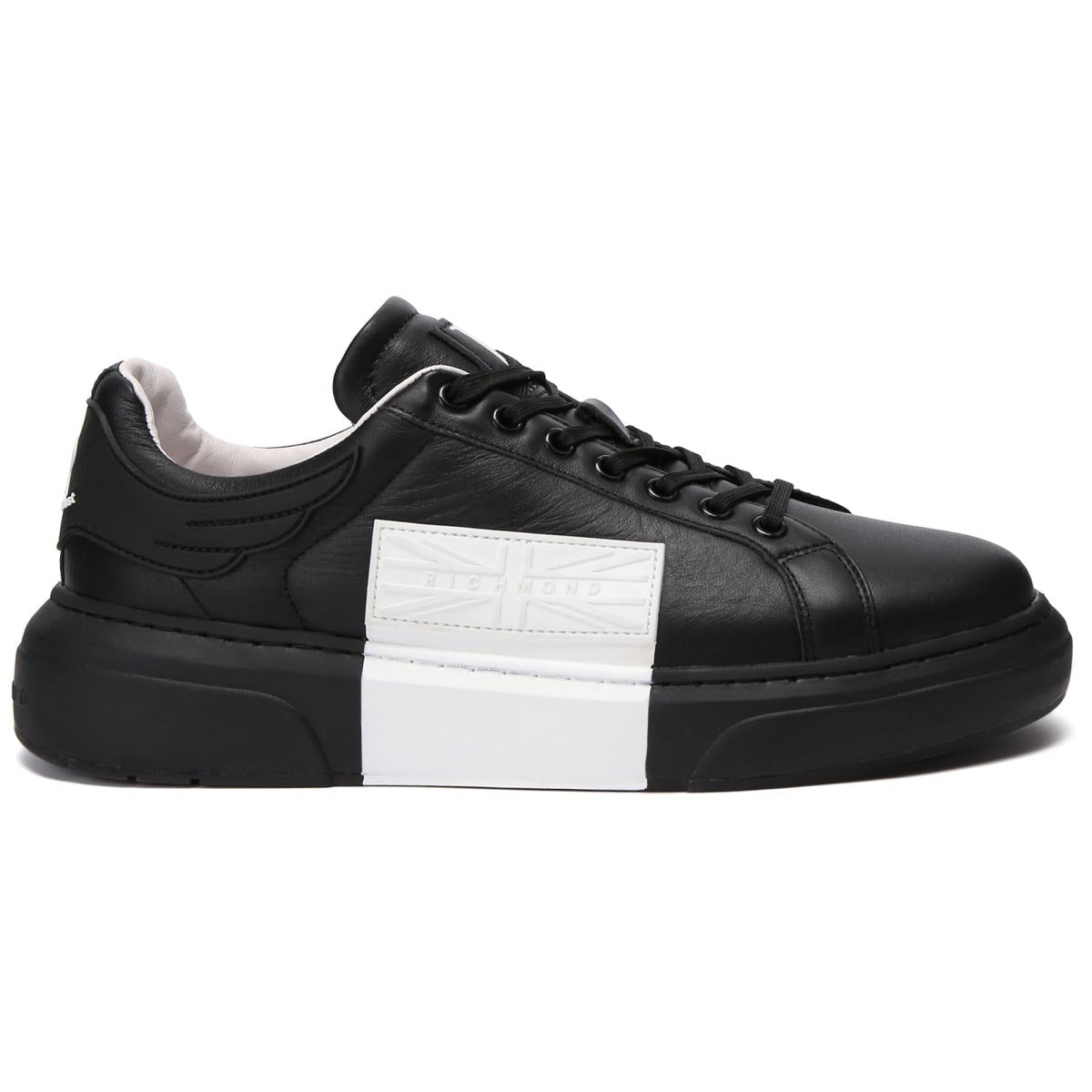 John Richmond Leather Sports Shoes - Footcourt Egypt