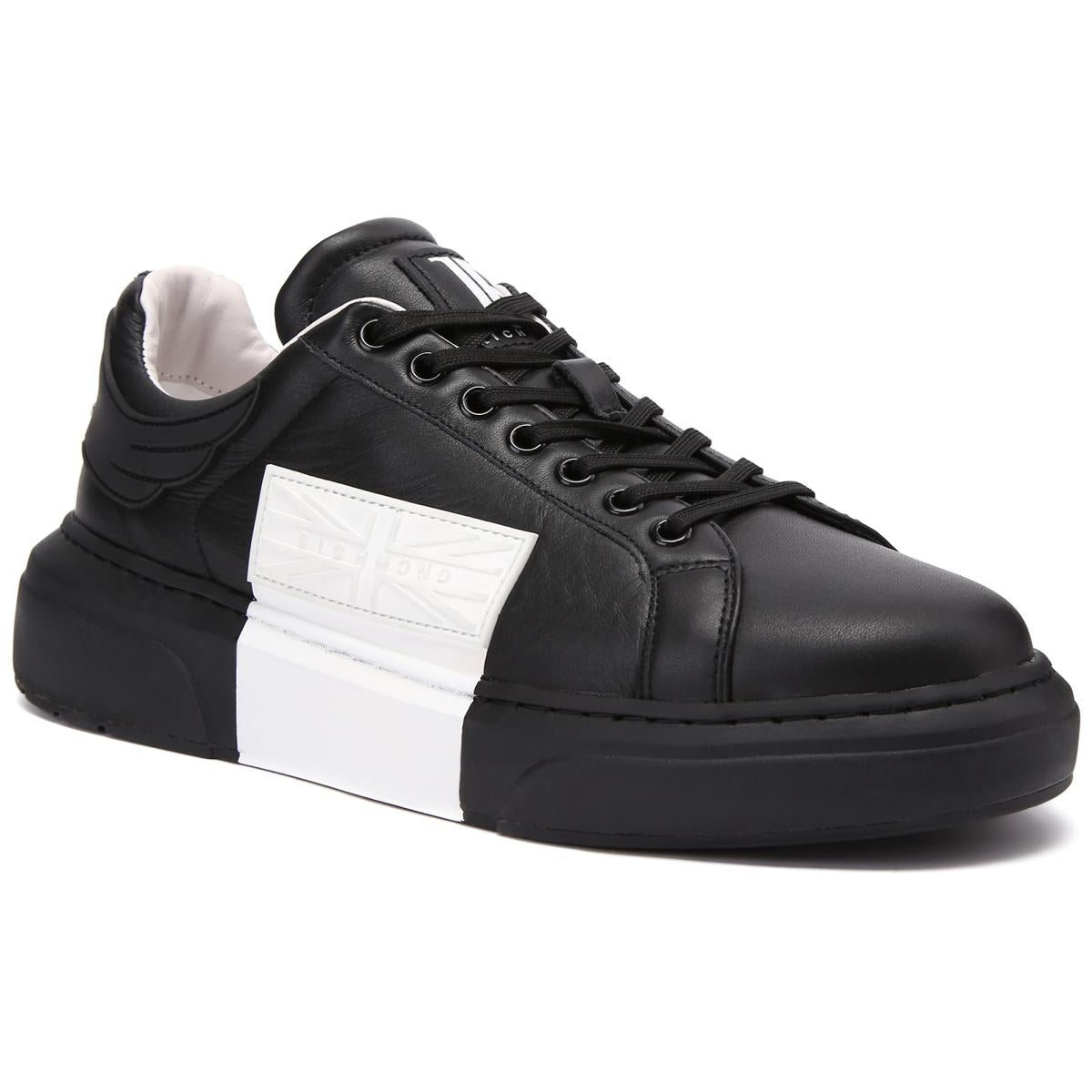 John Richmond Leather Sports Shoes - Footcourt Egypt