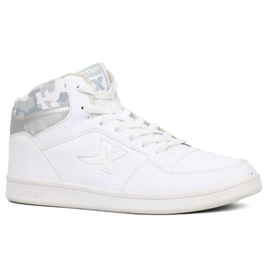 XTEP High - Top Casual Sports Sneakers WHT - Footcourt Egypt