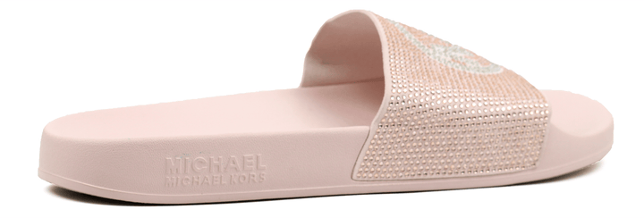 Platform Slide Sandal Mk Slides Pink Michael Kors Platform Slide