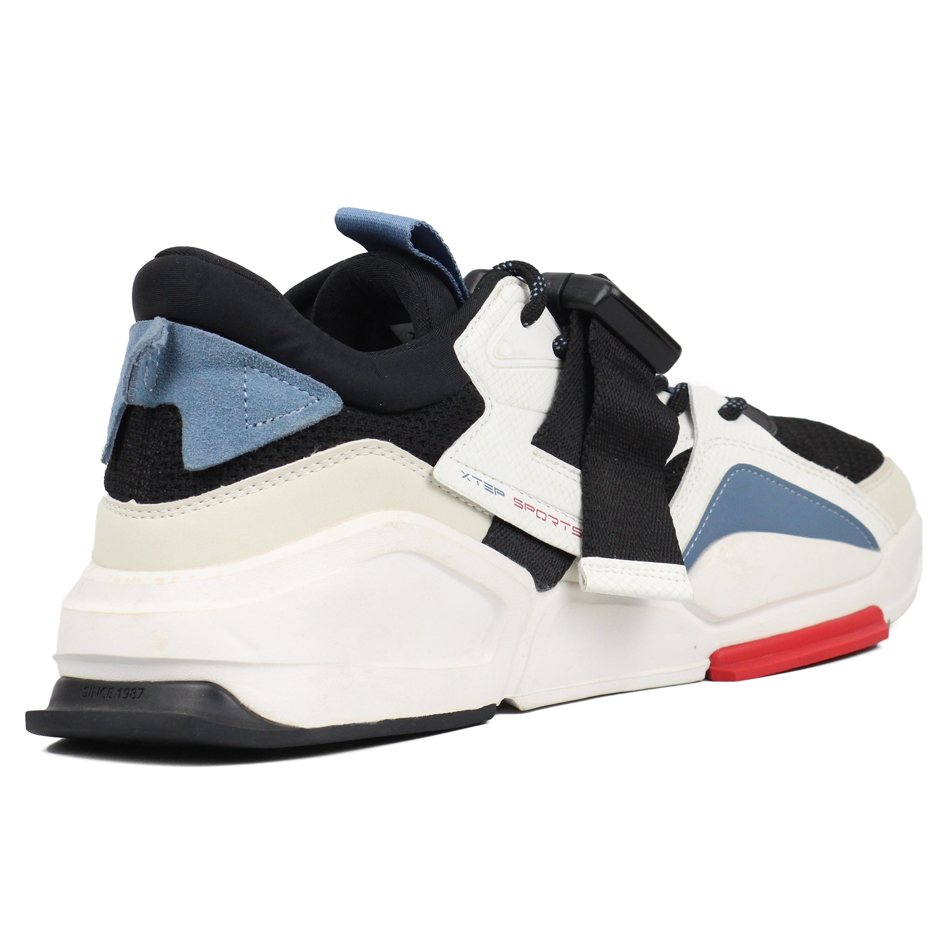 XTEP Low - Top Skate Shoes Men's Milan WTBK - Footcourt Egypt