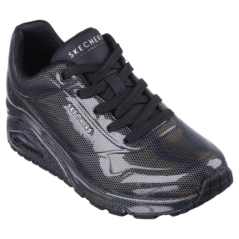 SKECHERS Street Uno Tennis Shoes - Dark Light - Footcourt Egypt