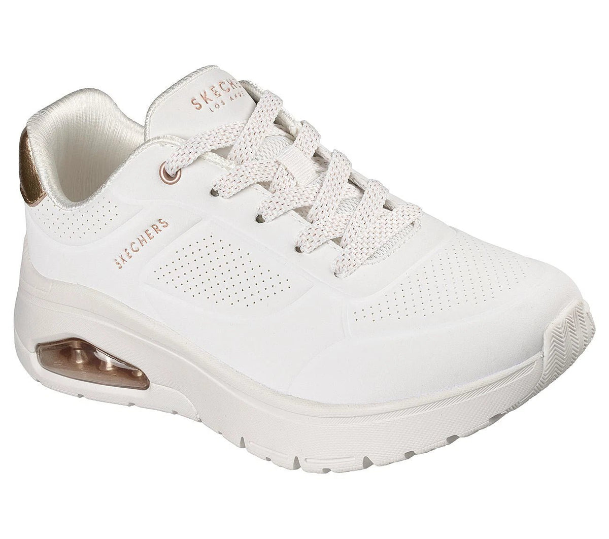 SKECHERS Uno Flex-Echo Air Women's Shoe-Wht
