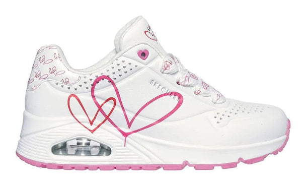 SKECHERS JGoldcrown: Uno - Twin Hearts - Footcourt Egypt