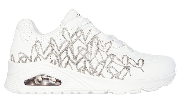 Skechers JGoldcrown: Uno - Golden Heart - Footcourt Egypt