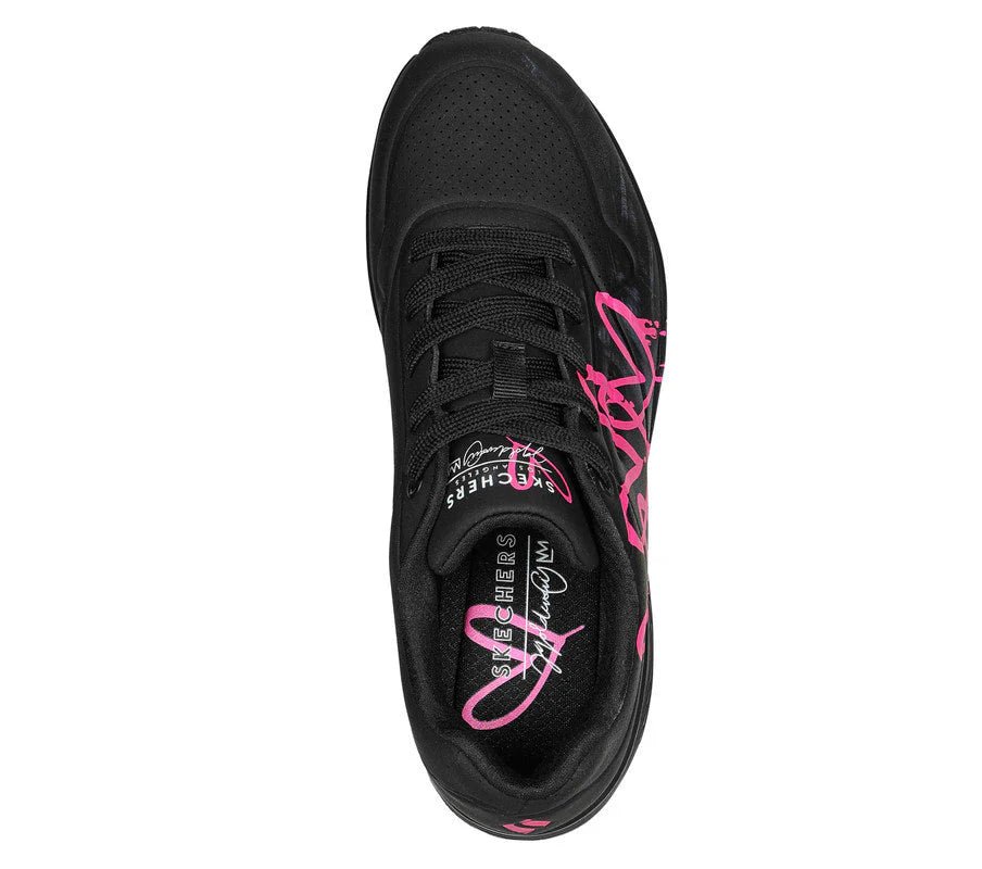 SKECHERS Women's Uno Dripping in Love Sneaker - Footcourt Egypt
