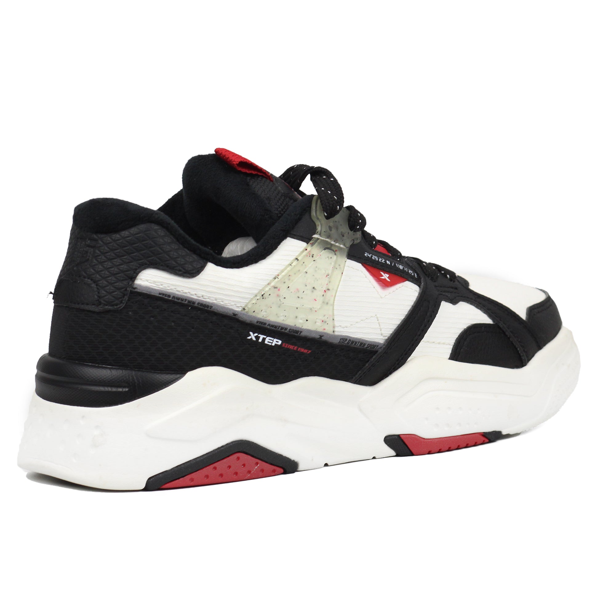 XTEP Casual Sports Shoes BKWT - Footcourt Egypt