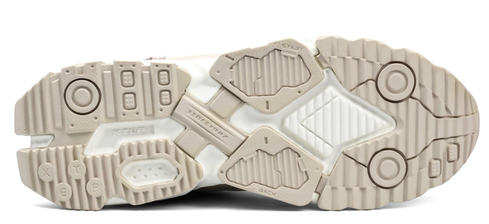 XTEP Stitching High - Top Cushioned Retro - Footcourt Egypt