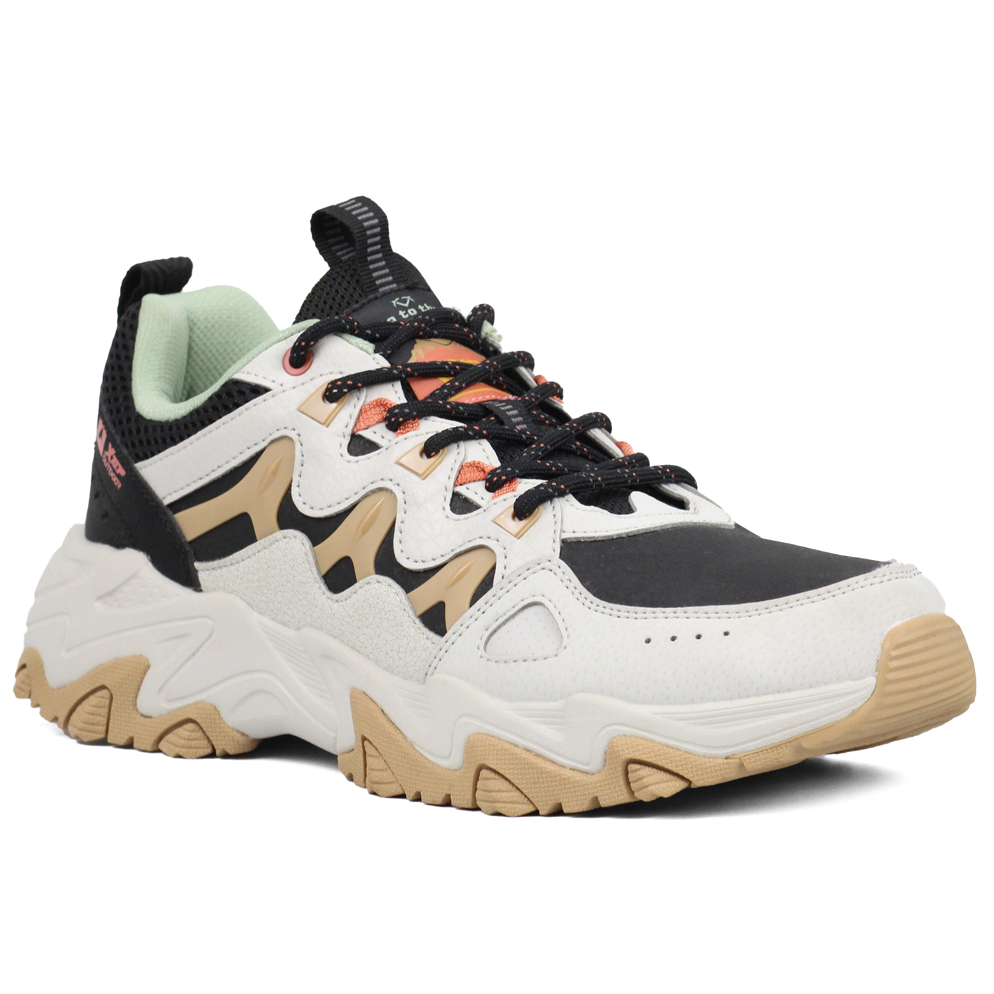 XTEP Wear - Resistant Low - Top Hiking Shoes WBCL - Footcourt Egypt