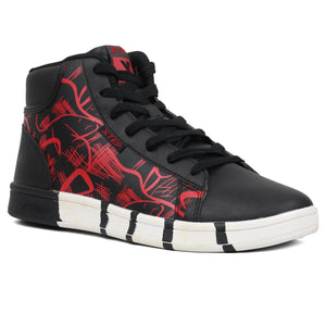 XTEP men's high - top skateboarding shoes BKRD - Footcourt Egypt