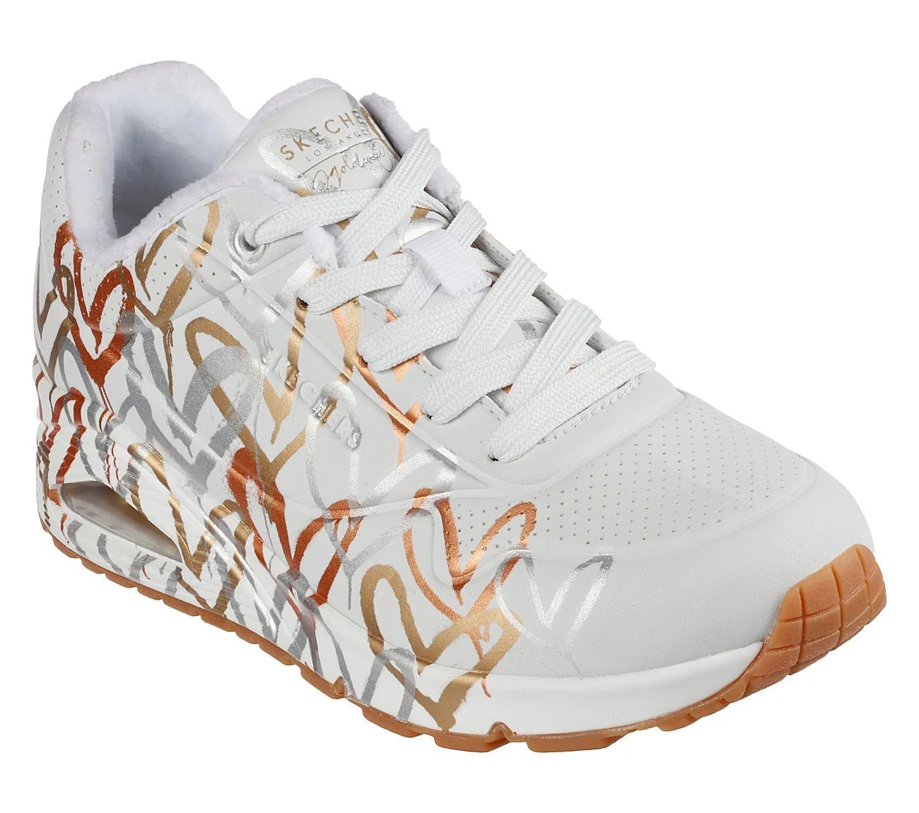 Skechers Uno - Metallic Love - Footcourt Egypt