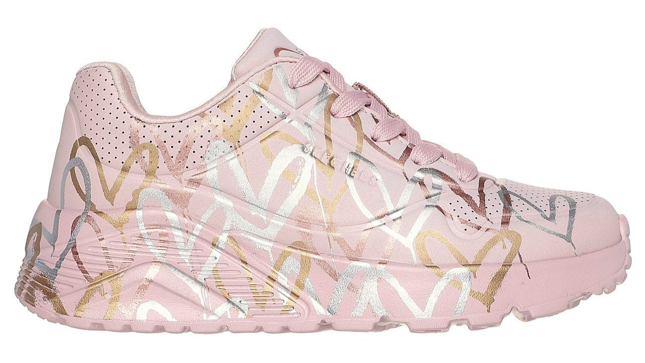 SKECHERS UNO LITE - METALLIC LOVE - Footcourt Egypt