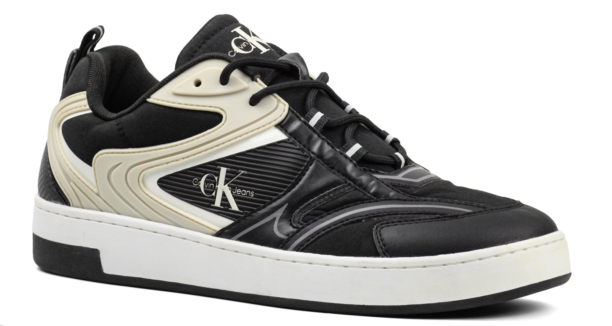 Calvin Klein Basket Cupsole Low MIXMTL - Footcourt Egypt