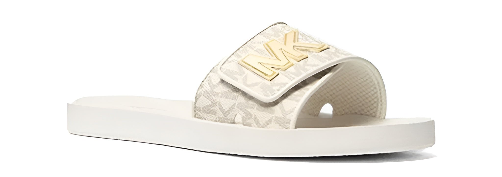 Michael Kors Palmer Signature Logo Slide Sandal - Footcourt Egypt