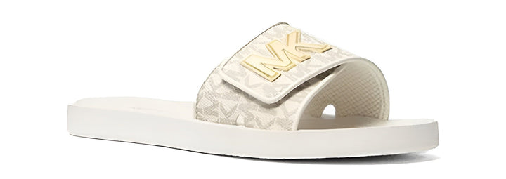 Michael Kors Palmer Signature Logo Slide Sandal - Footcourt Egypt