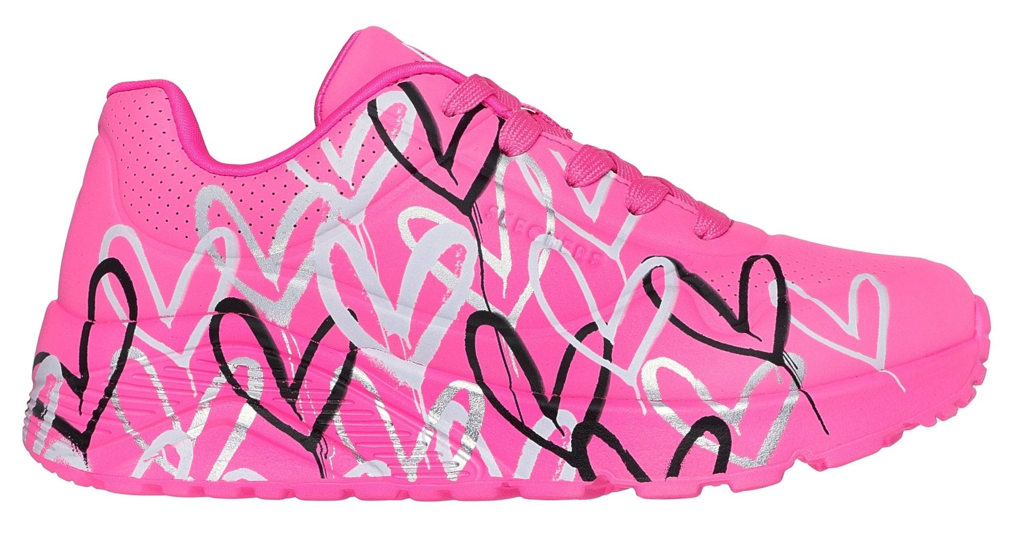 SKECHERS x JGoldcrown: Uno Lite - Metallic Love - Footcourt Egypt