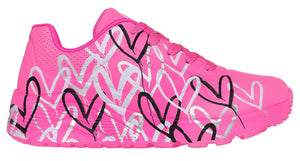 SKECHERS x JGoldcrown: Uno Lite - Metallic Love - Footcourt Egypt