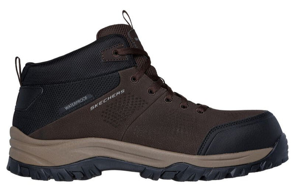 SKECHERS Mens Work: Relment-Erett EH WP Comp Toe