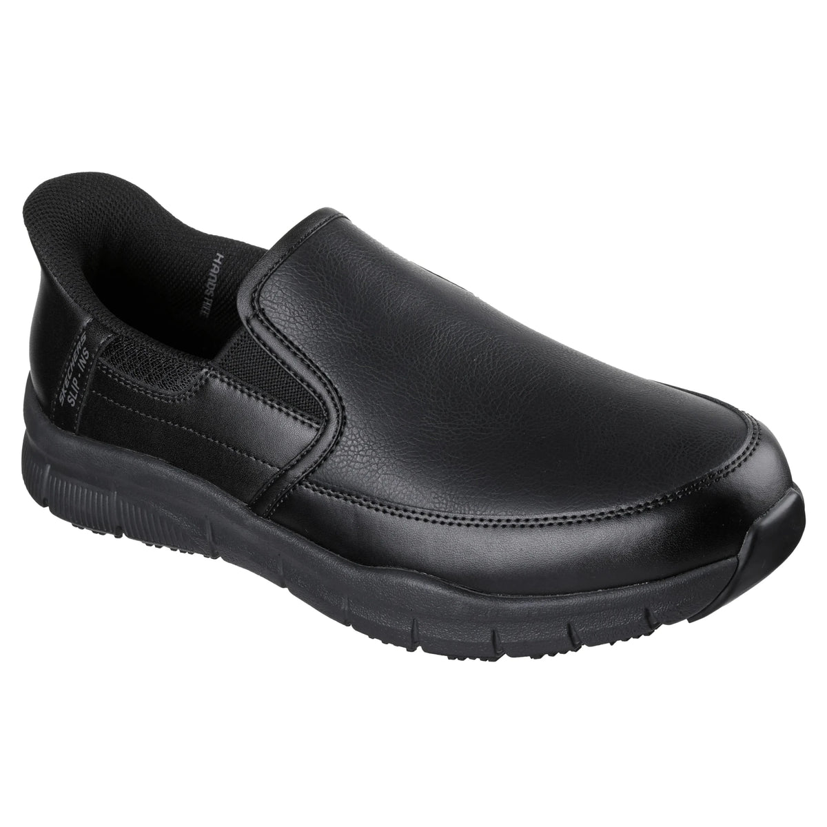 SKECHERS Slip-ins Work: Nampa - Broxtin-BLK - Footcourt Egypt