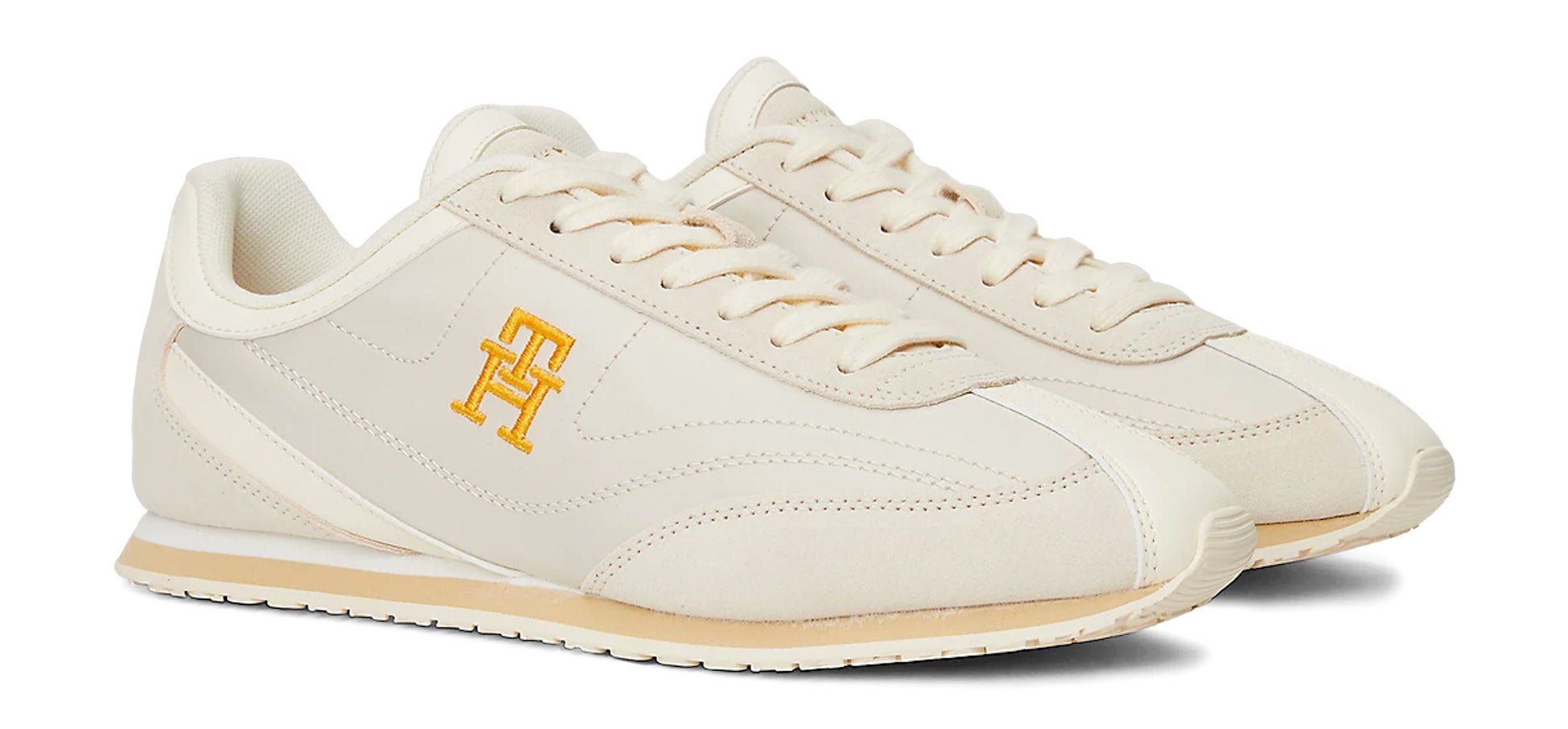 TOMMY HILFIGER Heritage Runner Suede Trainers - Footcourt Egypt
