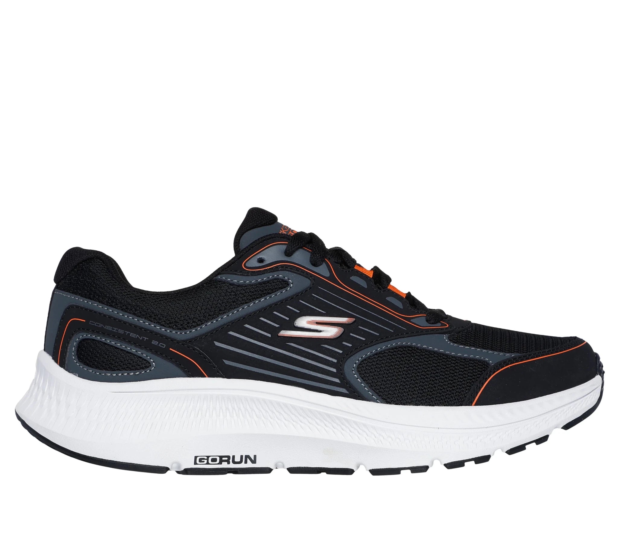 SKECHERS GO RUN Consistent 2.0 BKOR - Footcourt Egypt