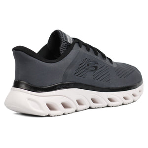 SKECHERS GLIDE LIGHT RUNNING SNEAKERS GRY - Footcourt Egypt