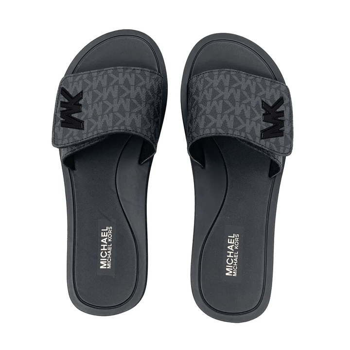 Michael Kors Palmer Ombré Signature Logo Slide - Footcourt Egypt