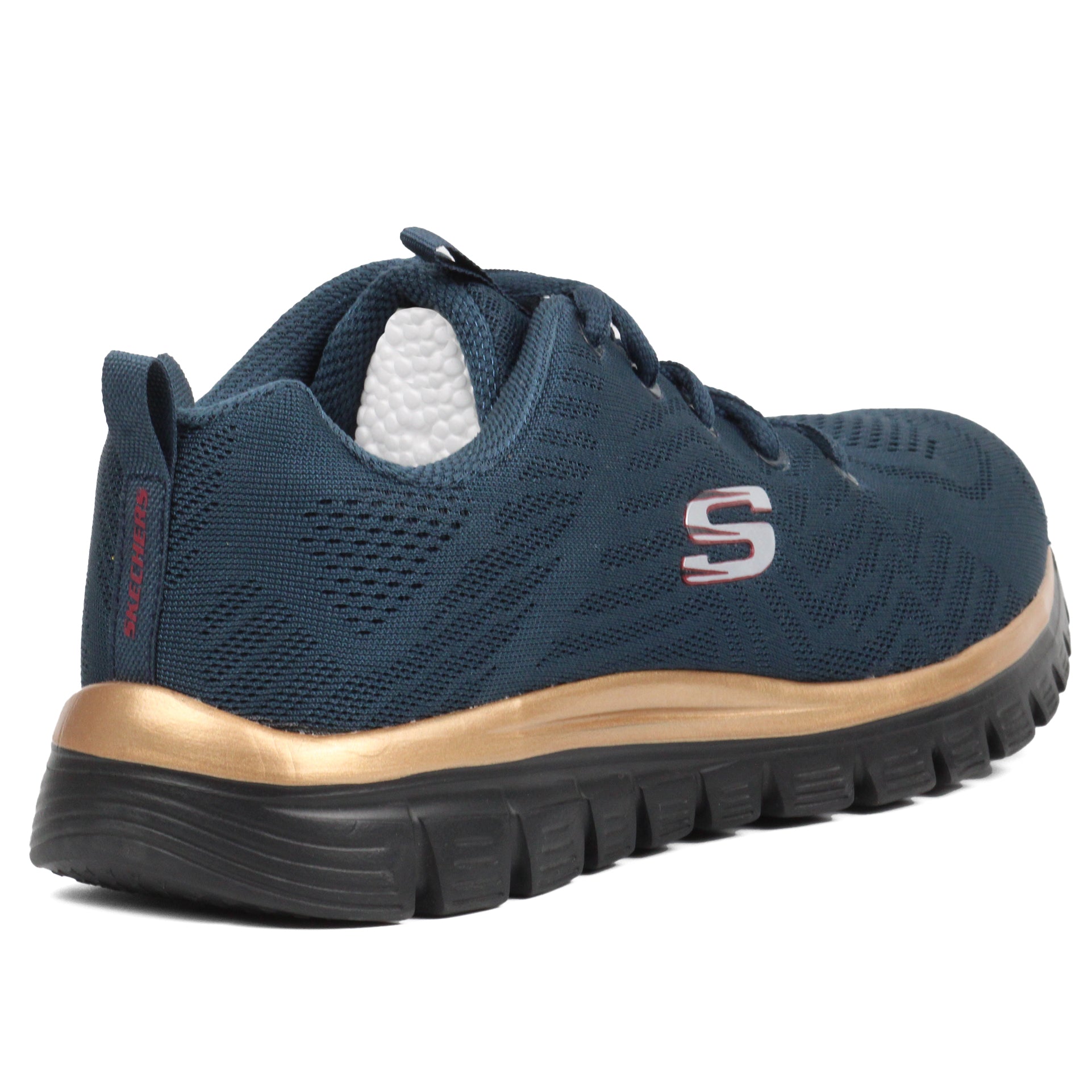 SKECHERS Graceful Get Connected Shoes NVGB - Footcourt Egypt