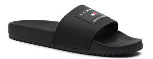 TOMMY HILFIGER Logo Badge Slide - Footcourt Egypt