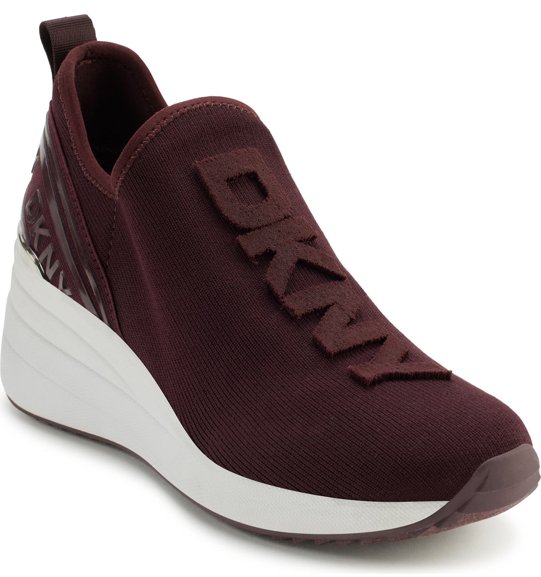 DKNY Keeva Wedge Knit Sneaker - Footcourt Egypt