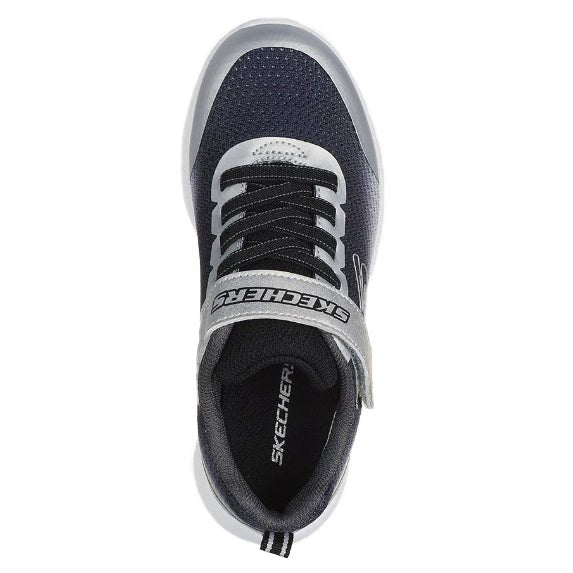 SKECHERS MicroSpike Zorva Boys BKSL - Footcourt Egypt