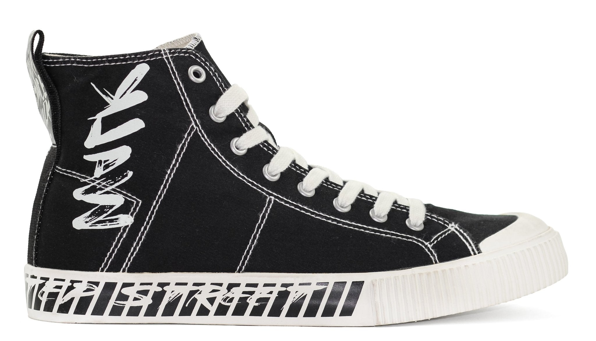 Men's Canvas Shoes Mid-Tube - Footcourt Egypt