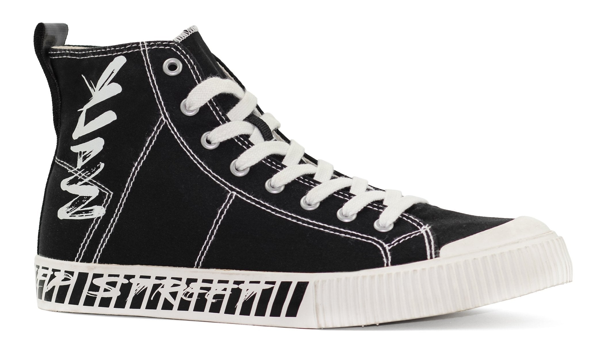 Men's Canvas Shoes Mid-Tube - Footcourt Egypt