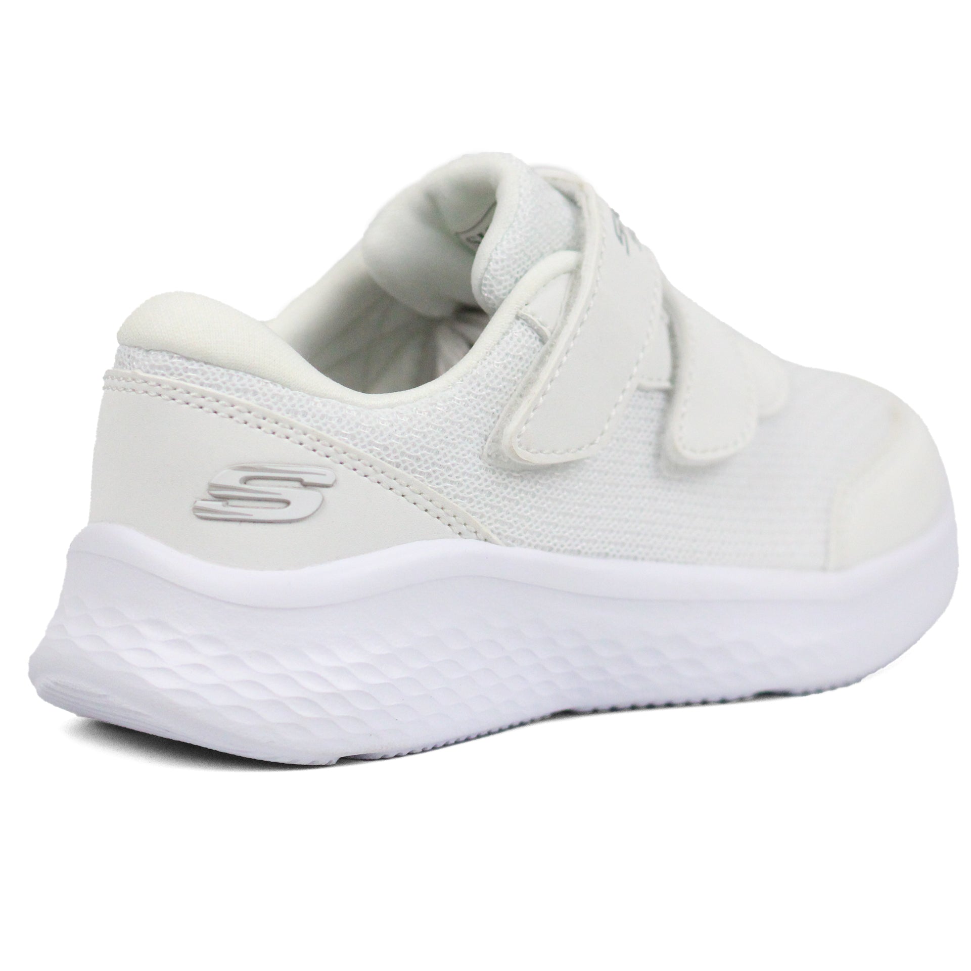 SKECHERS SKECH - LITE PRO Textured Velcro Sneakers WHT - Footcourt Egypt